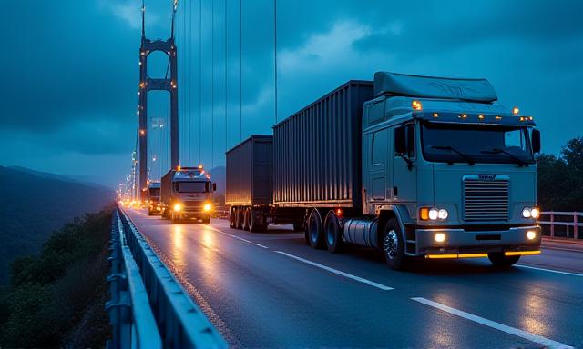 Wind farm logistics