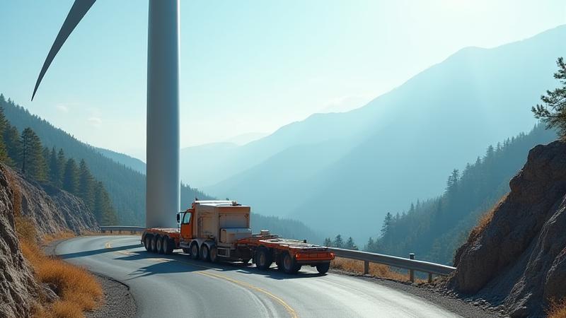 Wind turbine transport